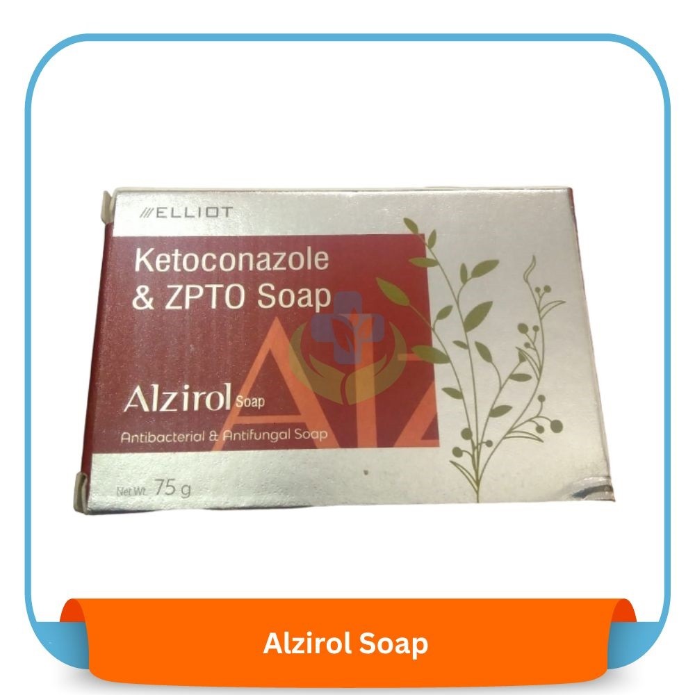Alzirol Soap 75 gm