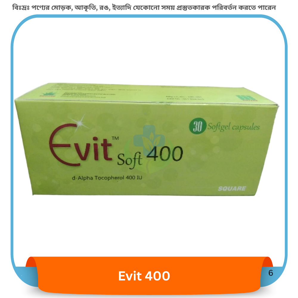 Evit 400 Capsule 30