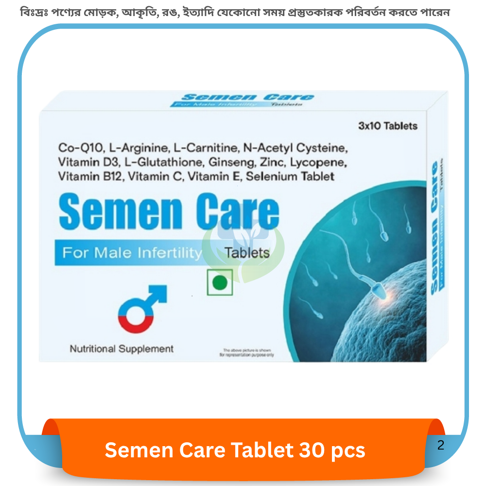 Semen Care Tablet 30 pcs