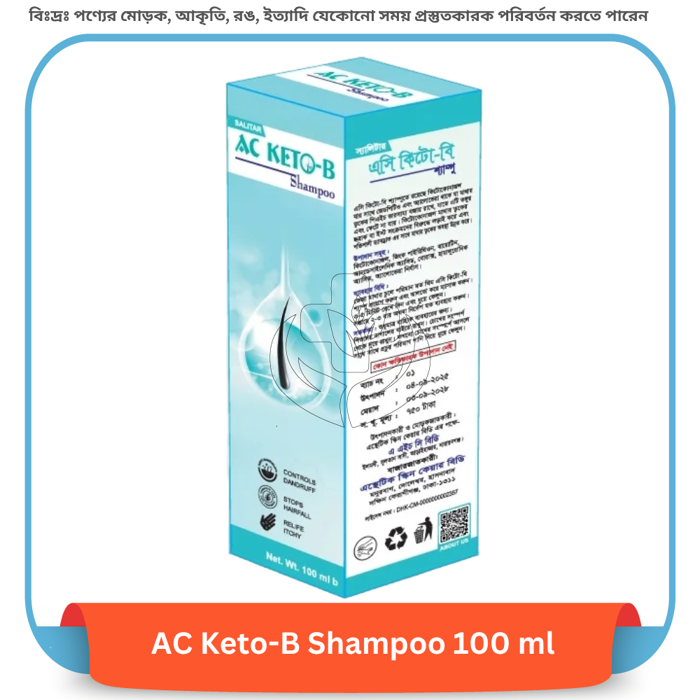 AC Keto-B Shampoo 100 ml