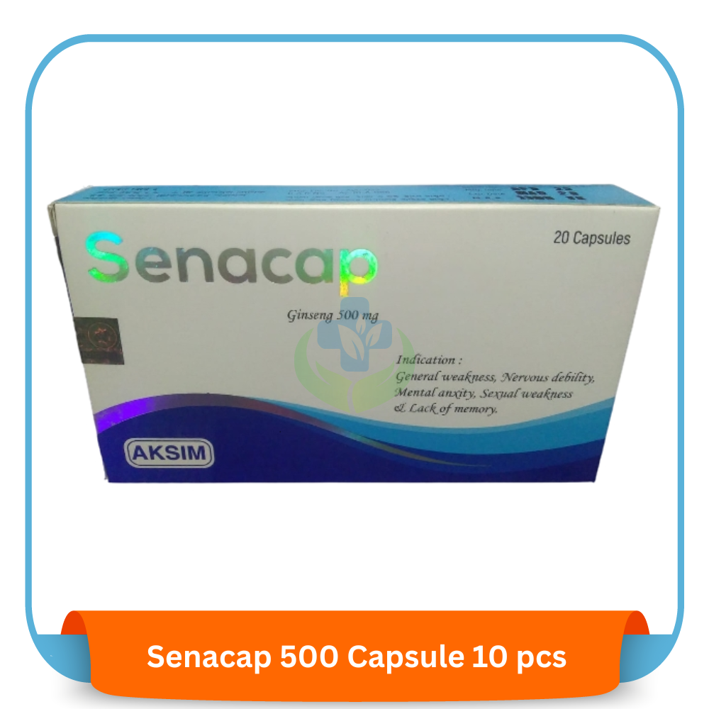 Senacap 500 Capsule 10 pcs